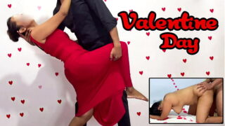 Beautiful Asian Couple Hard Fuck and Cum INSIDE After Dancing Class on Valentines Day – Sri Lanka