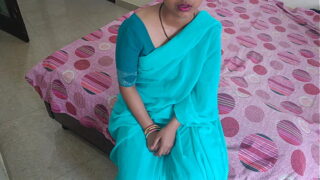 Hot Indian aunty was hard anal fucking by nephew with oral sex