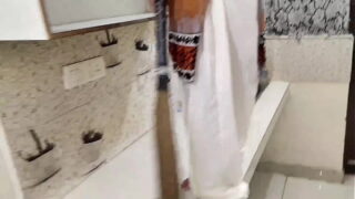 Indian Dehati Husband Fucked Saara in the Kitchen