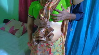 Indian Desi girl fucking pussy with boobs suck by stepbrother