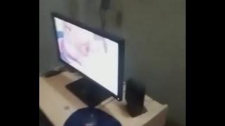 indian gf watching porn with boyfriend