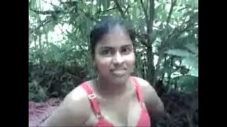 indian  girl fucking in forest