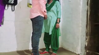 Indian Girlfriend Standign Style Fingering Pussy And Fucked By Bf