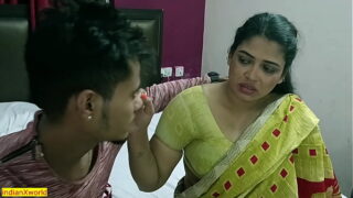 Indian Nepali hot lover fucking sexy woman at her bedroom